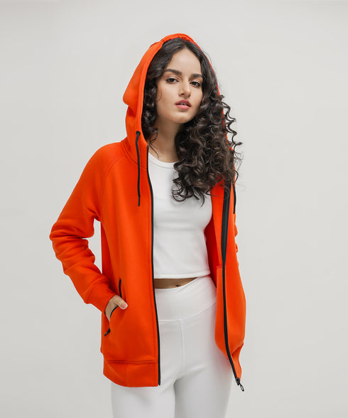 Women's Basic Zipper Hoodie